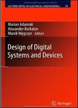Design Of Digital Systems And Devices