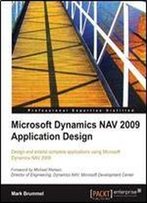 Microsoft Dynamics Nav 2009 Application Desig