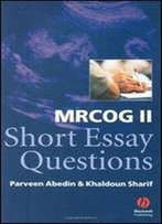 Mrcog Ii Short Essay Questions