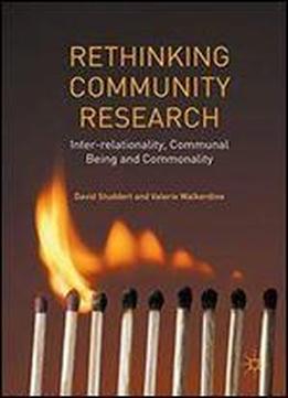 Rethinking Community Research