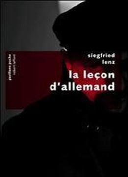 Siegfried Lenz, 'la Lecon D'allemand'