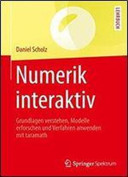 Numerik Interaktiv: Grundlagen Verstehen, Modelle Erforschen Und Verfahren Anwenden Mit Taramath