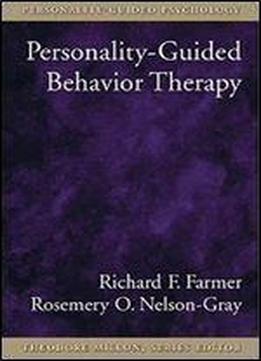 Personality-guided Therapy For Depression (personality-guided Psychology)