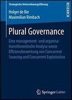 Plural Governance: Eine Management- Und Organisationstheoretische Analyse Sowie Effizienzbewertung Von Concurrent Sourcing Und Concurrent Exploitation ... Unternehmungsfuhrung) [Germa