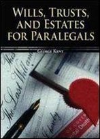 Wills, Trusts, And Estates For Paralegals (Mcgraw-Hill Paralegal Titles)
