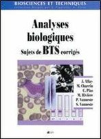 Analyses Biologiques - Sujets De Bts Corriges