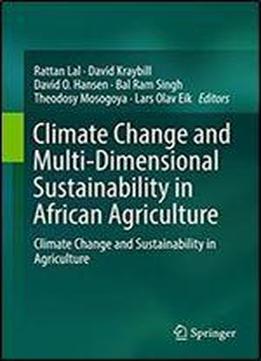 Climate Change And Multi-dimensional Sustainability In African Agriculture: Climate Change And Sustainability In Agriculture