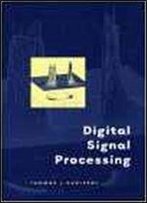 Digital Signal Processing 1st Edition