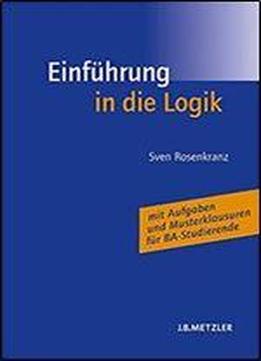 Einfuhrung In Die Logik