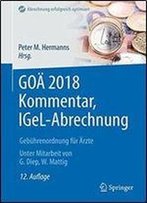 Goa 2018 Kommentar, Igel-Abrechnung: Gebuhrenordnung Fur Arzte (Abrechnung Erfolgreich Optimiert)