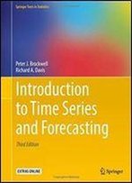 Introduction To Time Series And Forecasting (Springer Texts In Statistics)