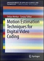 Motion Estimation Techniques For Digital Video Coding (Springerbriefs In Applied Sciences And Technology)