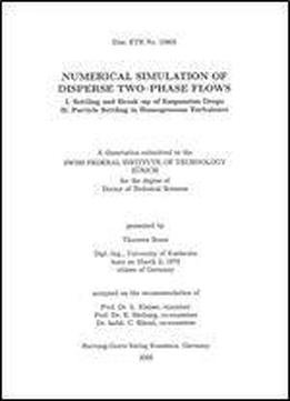 Numerical Simulation Of Disperse Two-phase Flows