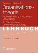 Organisationstheorie: Problemstellung - Modelle - Entwicklung (Soziologische Theorie)