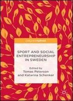 Sport And Social Entrepreneurship In Sweden