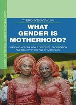 What Gender Is Motherhood?: Changing Yoru?ba? Ideals Of Power, Procreation, And Identity In The Age Of Modernity (gender And Cultural Studies In Africa And The Diaspora)