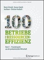 100 Betriebe Fur Ressourceneffizienz - Band 1: Praxisbeispiele Aus Der Produzierenden Wirtschaft