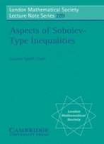 Aspects Of Sobolev-Type Inequalities (London Mathematical Society Lecture Note Series)