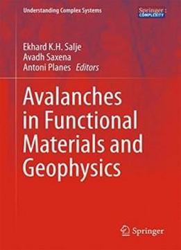 Avalanches In Functional Materials And Geophysics (understanding Complex Systems)