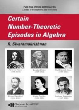 Certain Number-theoretic Episodes In Algebra (chapman & Hall/crc Pure And Applied Mathematics)