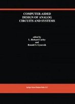Computer-Aided Design Of Analog Circuits And Systems (The Springer International Series In Engineering And Computer Science)