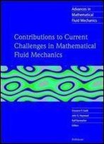Contributions To Current Challenges In Mathematical Fluid Mechanics (Advances In Mathematical Fluid Mechanics)