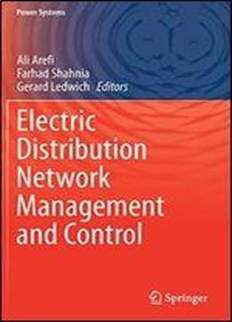 Electric Distribution Network Management And Control (power Systems)