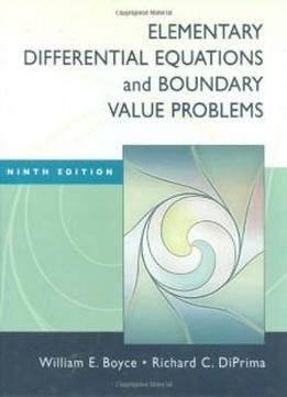 Elementary Differential Equations And Boundary Value Problems