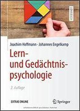 Lern- Und Gedachtnispsychologie (springer-lehrbuch)