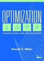 Optimization: Foundations And Applications