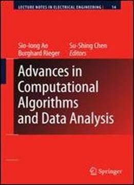 Advances In Computational Algorithms And Data Analysis (lecture Notes In Electrical Engineering)