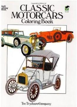 Classic Motorcars Coloring Book (dover History Coloring Book)