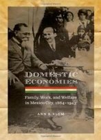 Domestic Economies: Family, Work, And Welfare In Mexico City, 1884-1943 (Engendering Latin America)