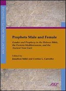 Prophets Male And Female: Gender And Prophecy In The Hebrew Bible, The Eastern Mediterranean, And The Ancient Near East (ancient Israel And Its ... Literature Ancient Israel And Its Literature)