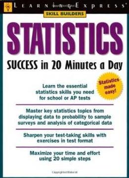 Statistics Success In 20 Minutes A Day (skill Builders (learningexpress))