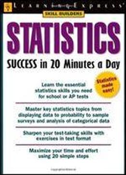 Statistics Success In 20 Minutes A Day (skill Builders)
