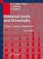 Universal Joints And Driveshafts: Analysis, Design, Applications