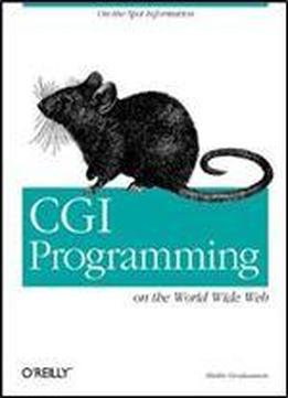 Cgi Programming On The World Wide Web (nutshell Handbooks)