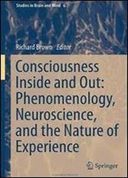 Consciousness Inside And Out: Phenomenology, Neuroscience, And The Nature Of Experience (studies In Brain And Mind)