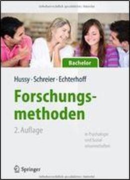 Forschungsmethoden In Psychologie Und Sozialwissenschaften Fur Bachelor (springer-lehrbuch)