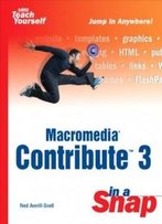 Macromedia Contribute 3 In A Snap