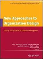 New Approaches To Organization Design: Theory And Practice Of Adaptive Enterprises (Information And Organization Design Series)