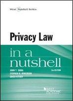Privacy Law In A Nutshell (Nutshells)