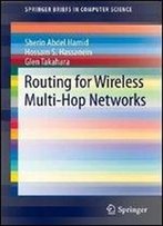 Routing For Wireless Multi-Hop Networks (Springerbriefs In Computer Science)