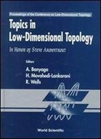 Topics In Low-Dimensional Topology: In Honor Of Steve Armentrout - Proceedings Of The Conference