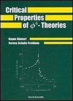 Critical Properties Of O4 Theories