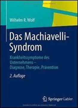 Das Machiavelli-syndrom