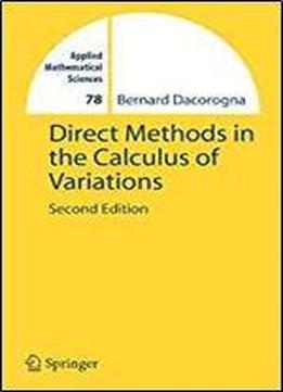 Direct Methods In The Calculus Of Variations 2nd Edition