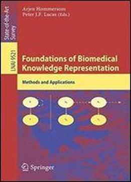 Foundations Of Biomedical Knowledge Representation: Methods And Applications