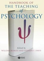 Handbook Of The Teaching Of Psychology